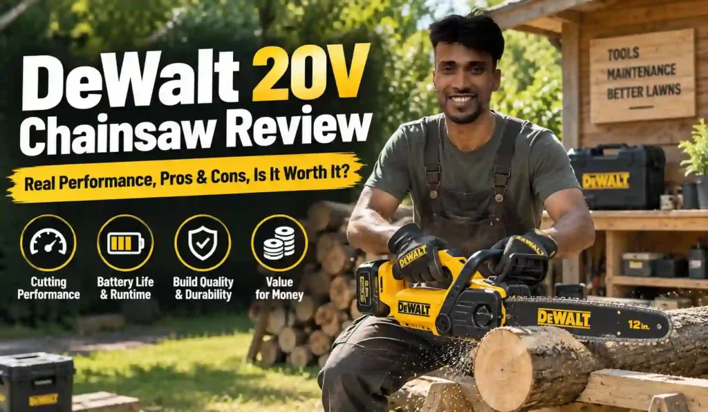 DeWalt 20V Chainsaw Review