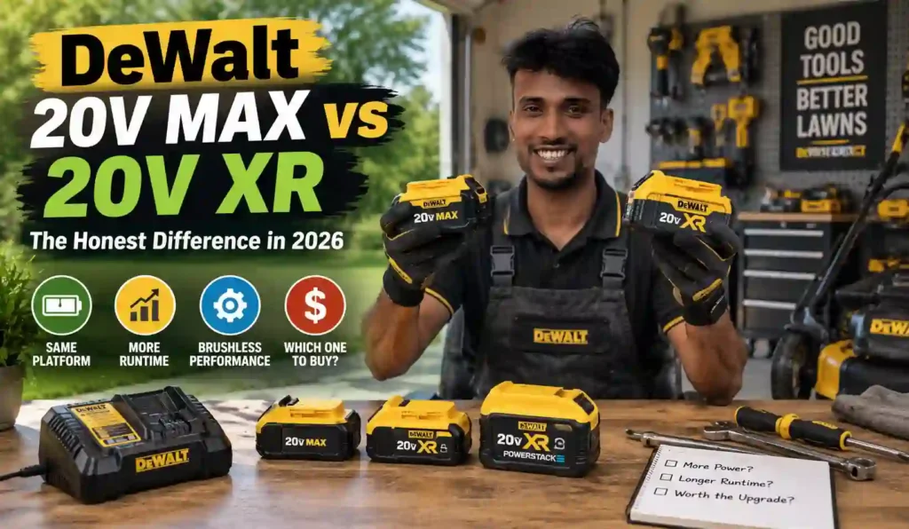 DeWalt 20V MAX vs 20V XR