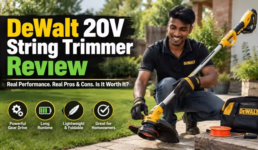DeWalt 20V String Trimmer Review