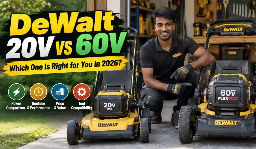 DeWalt 20V vs 60V