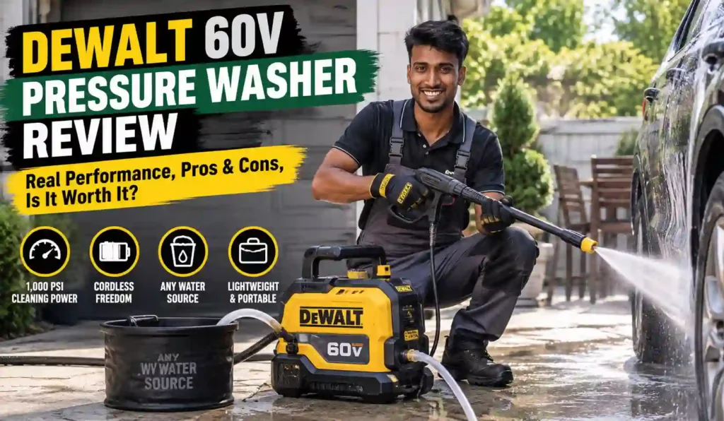 DeWalt 60V Pressure Washer Review