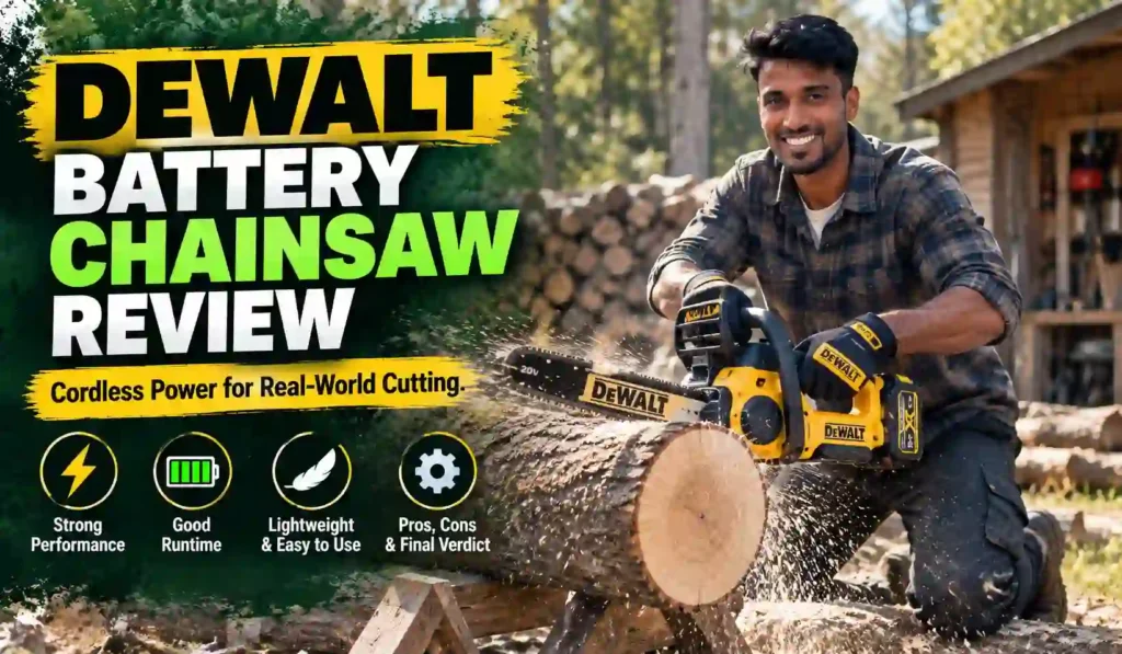 DeWalt Battery Chainsaw Review