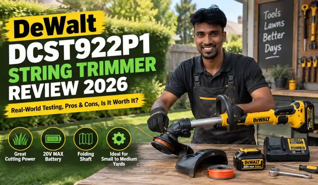 DeWalt DCST922P1 String Trimmer Review