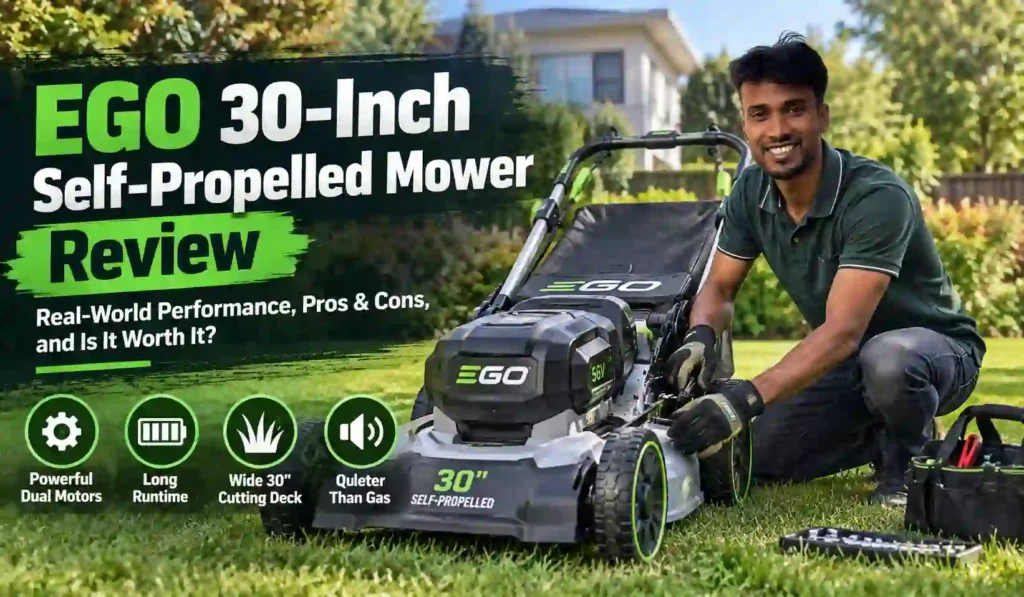 EGO 30-Inch Self-Propelled Mower Review