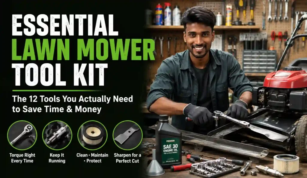 Essential Lawn Mower Tool Kit