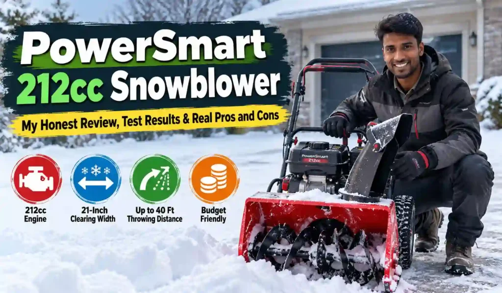 PowerSmart 212cc Snowblower