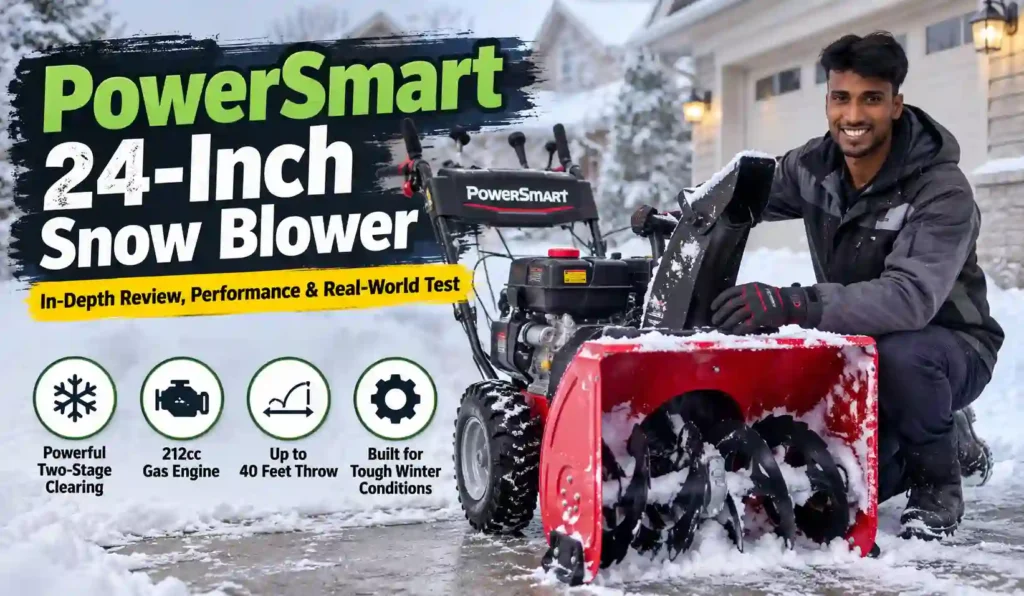 PowerSmart 24-Inch Snow Blower