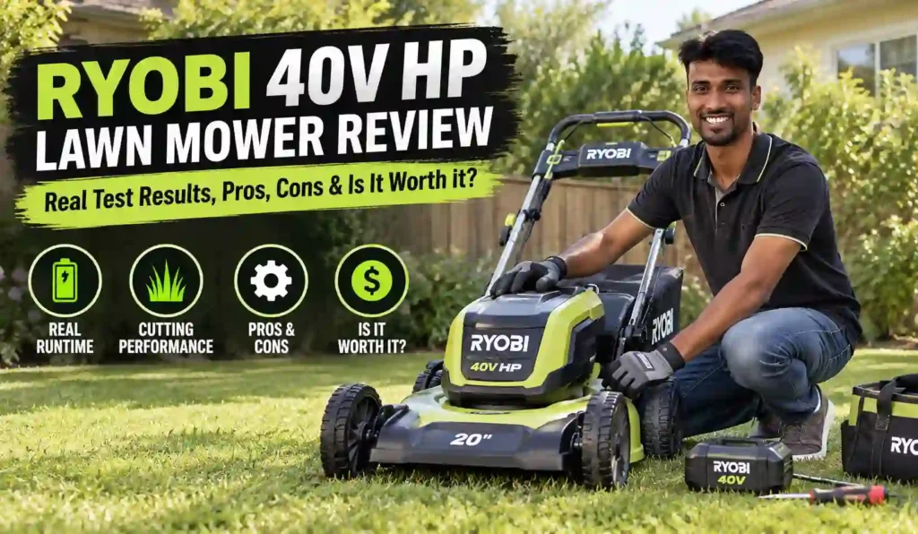 Ryobi 40V HP Lawn Mower Review