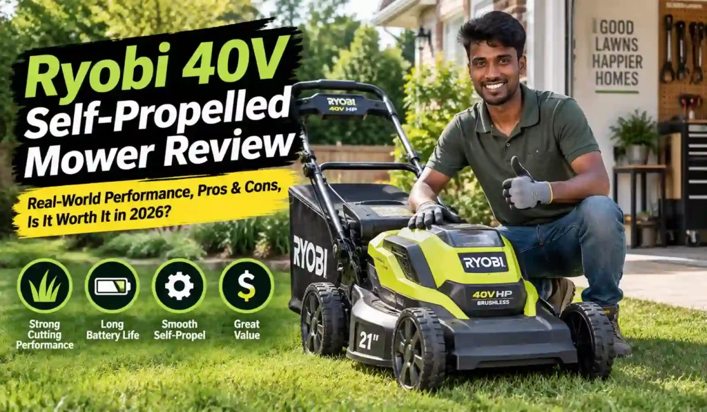 Ryobi 40V Self-Propelled Mower Review