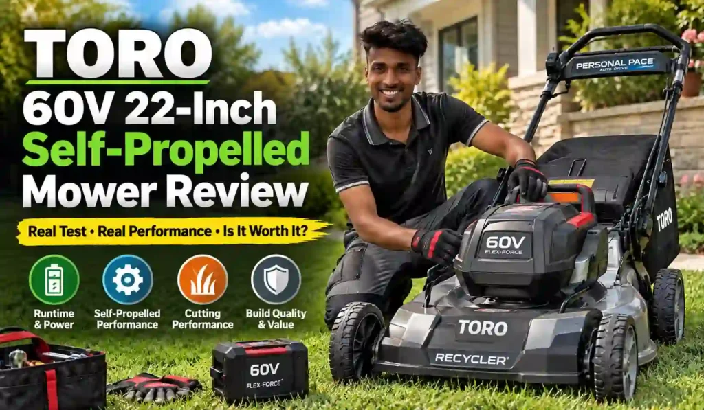 Toro 60V 22-Inch Self-Propelled Mower Review