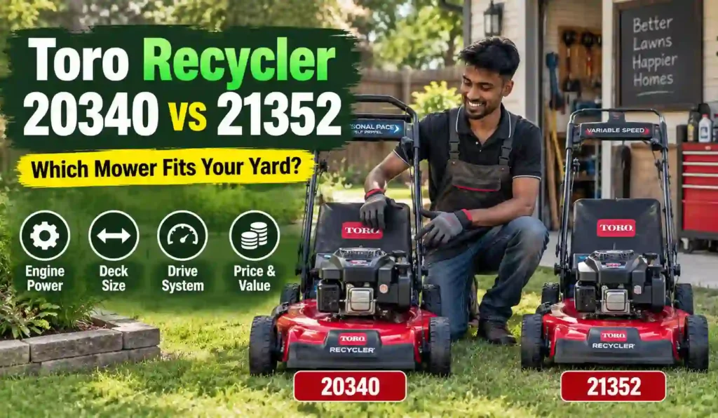 Toro Recycler 20340 vs 21352