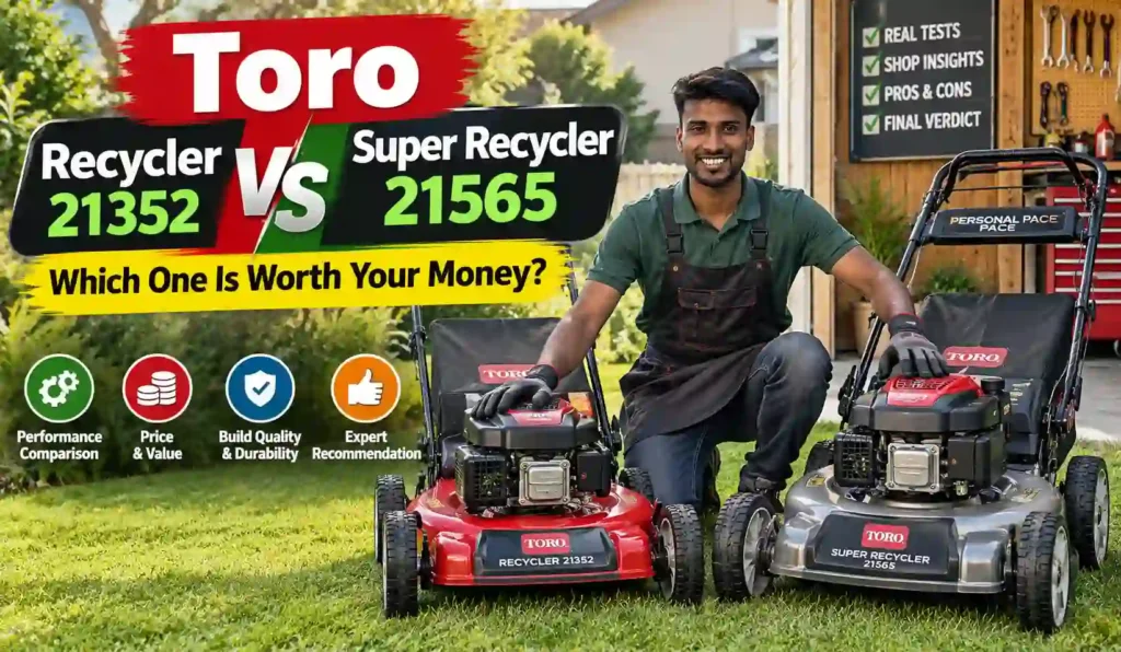Toro Recycler 21352 vs Super Recycler 21823